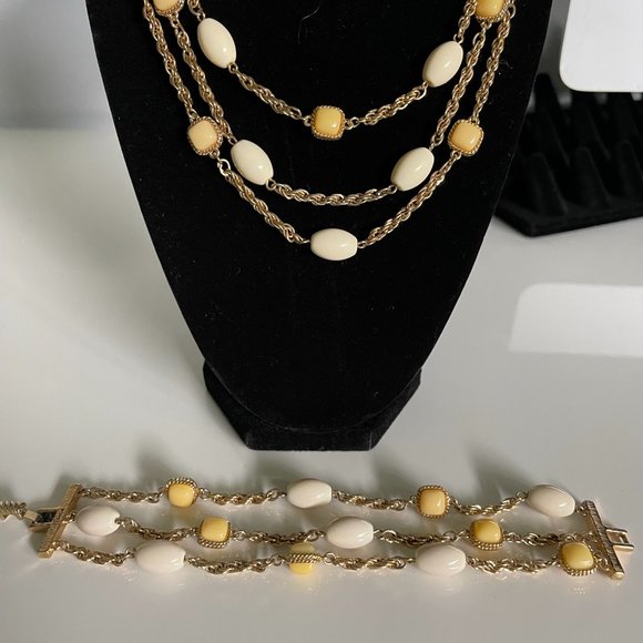 NECKLACE AND BRACELET SET BANANA REPUBLIC - Picture 3 of 12